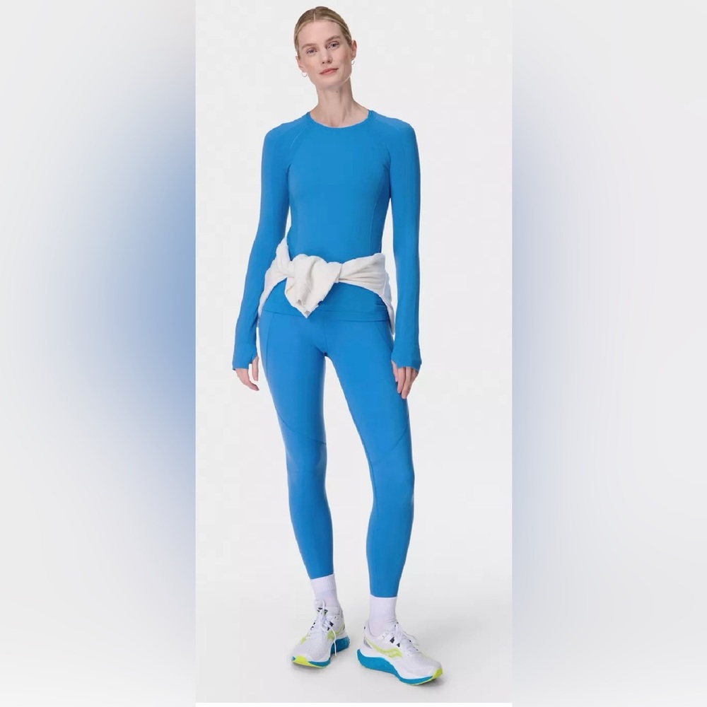 Sweaty Betty Power Turquoise Full Length Leggings - Womens size 6
